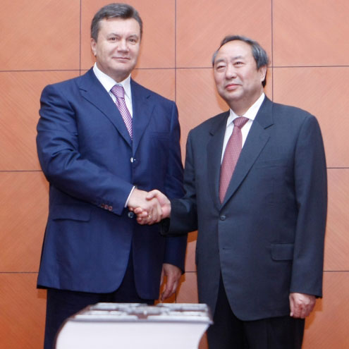 Янукович в Китае